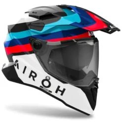 Casco Touring Airoh Commander 2 Doom Nero Lucido