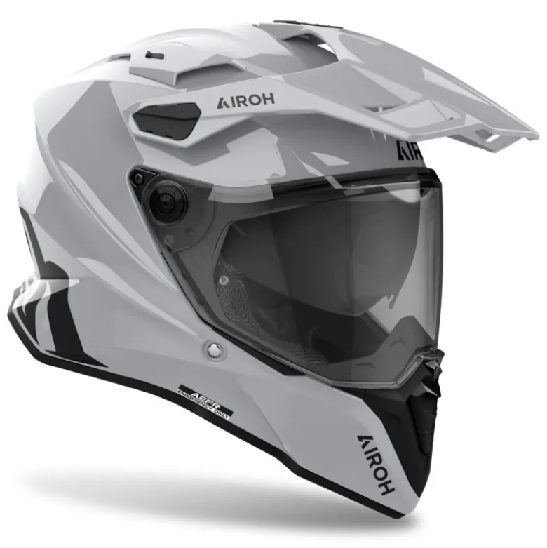 Casco Touring Airoh Commander 2 Grigio Cemento Lucido