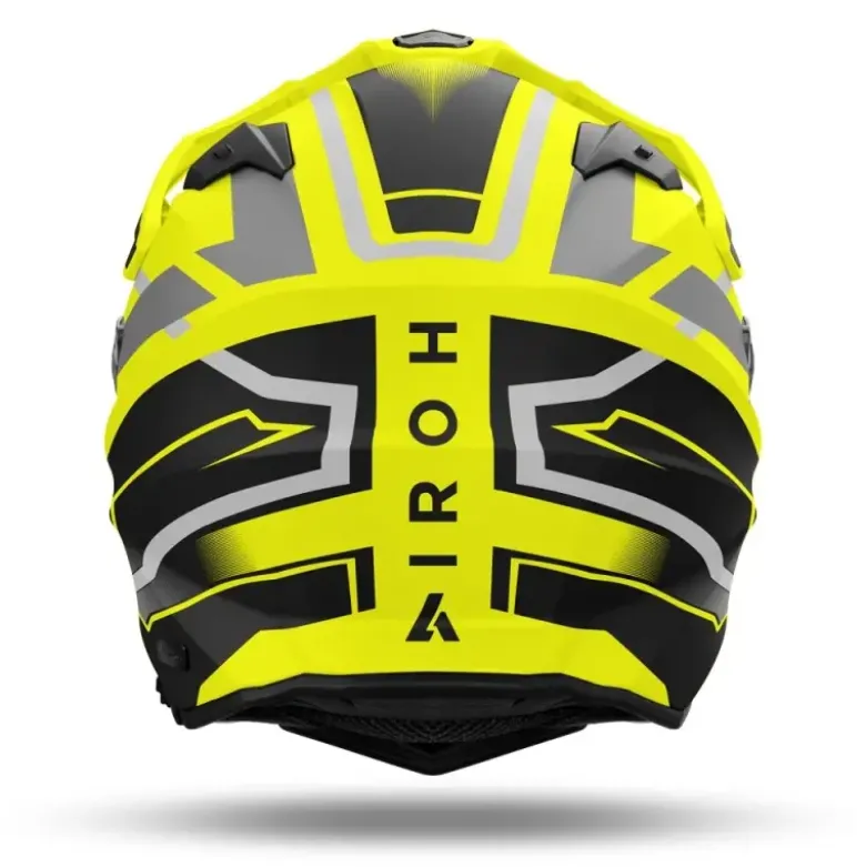 Casco Touring Airoh Commander 2 Mavick Giallo Lucido