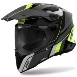 Casco Touring Airoh Commander 2 Skip Giallo Opaco