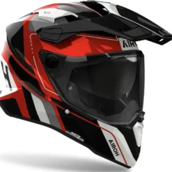 Casco Touring Airoh Commander 2 Skip Rosso Lucido
