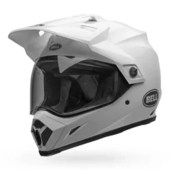 Casco Touring Bell Mx-9 Adventure Bianco Lucido