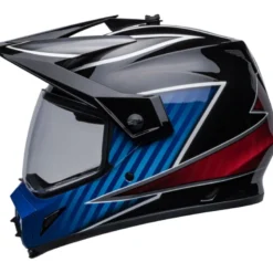Casco Touring Bell MX-9 Adventure Mips Dalton Nero Blu Lucido 2022