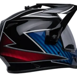 Casco Touring Bell MX-9 Adventure Mips Dalton Nero Blu Lucido 2022