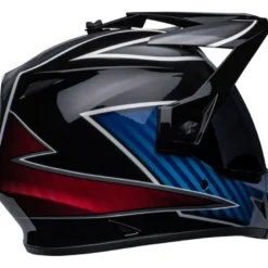 Casco Touring Bell MX-9 Adventure Mips Dalton Nero Blu Lucido 2022