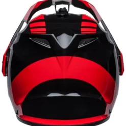 Casco Touring Bell MX-9 Adventure Mips Dash Rosso Nero Lucido