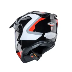 Casco Touring Caberg Tanami Scram Nero Bianco Rosso