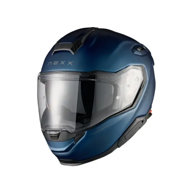 Casco Touring Nexx X.TR Plain Blu Teal Opaco