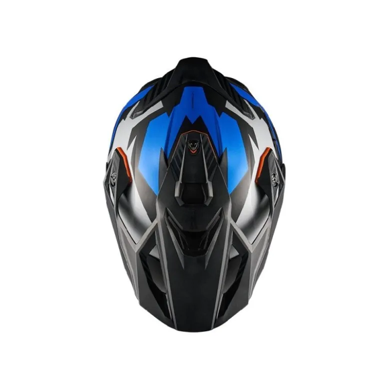 Casco Touring Nexx Y.Travl Primal Blu Neon Mt