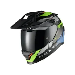 Casco Touring Nexx Y.Travl Primal Neon Nero Opaco