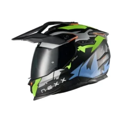Casco Touring Nexx Y.Travl Primal Neon Nero Opaco
