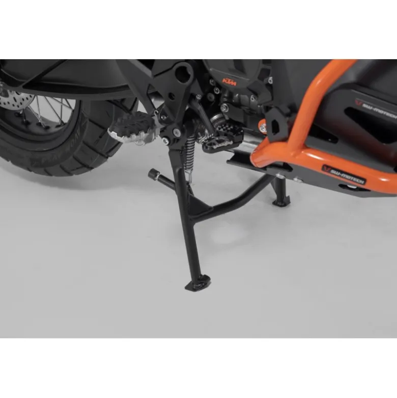 Cavalletto centrale Nero. KTM 790 Adv / R (19-), 890 Adv / R (20-).