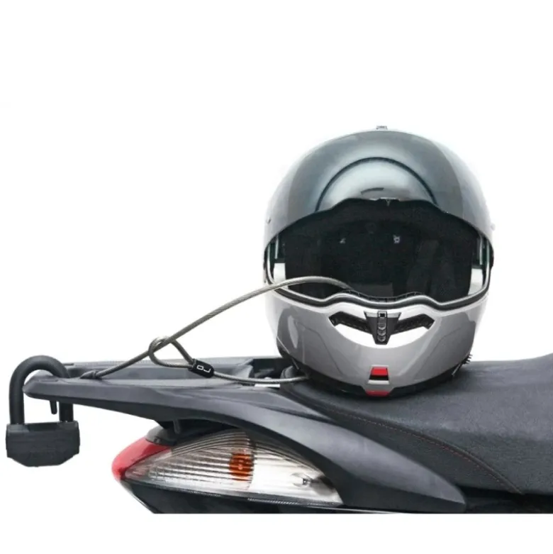Cavo Antifurto Casco OJ Helmet Lock Nero