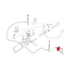 Cnc Racing Afa02R Base Attuatore Frizione Ducati