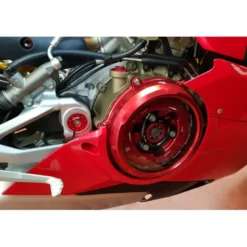 Cnc Racing Ca210B Carter Trasparente Per Frizioni Ad Olio Ducati Multistrada V4 Diavel V4