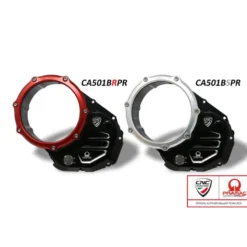 Cnc Racing CA501BGPR Carter trasparente per frizioni ad olio Ducati Pramac Racing Limited Edition Nero/Oro