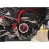 Cnc Racing CA510BR Carter trasparente per frizioni ad olio Ducati BICOLOR Nero/Rosso