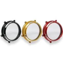 Cnc Racing Ca200Bs Carter Trasparente Per Frizioni Ad Olio Ducati Serie Panigale Bicolor