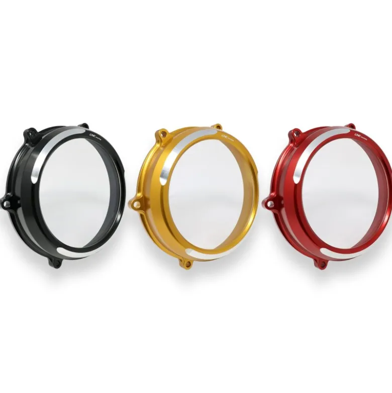 Cnc Racing Ca210Bs Carter Trasparente Per Frizioni Ad Olio Ducati Multistrada V4 E Diavel V4 Bicolor