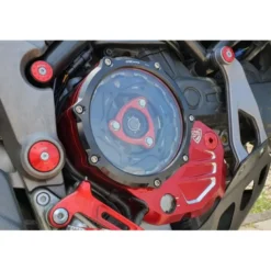 Cnc Racing Ca502Gb Carter Trasparente Per Frizioni Ad Olio Ducati Bicolor