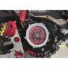 Cnc Racing CA510R Carter trasparente per frizioni ad olio Ducati - solo corpo Rosso