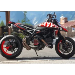 Cnc Racing Ca503Rr Carter Trasparente Per Frizioni Ad Olio Ducati