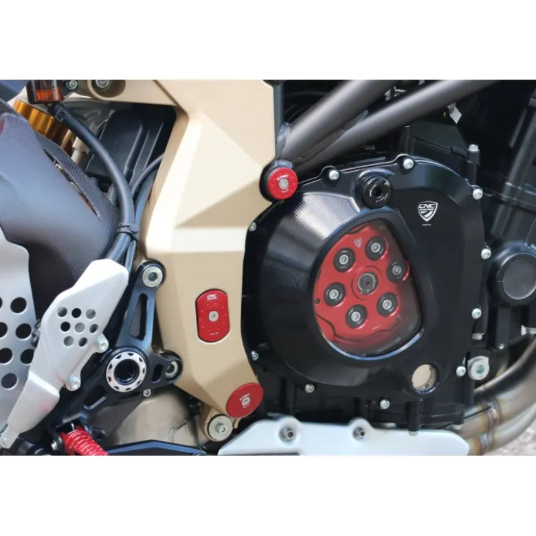 Cnc Racing Ca302S Carter Frizione Trasparente Mv Agusta 4 Cilindri