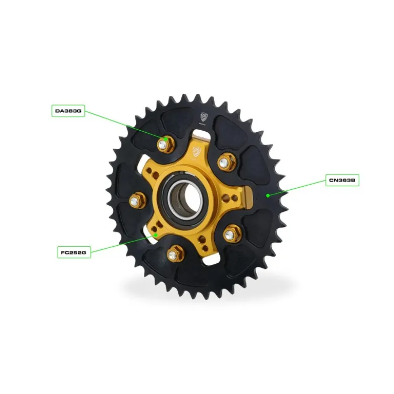 Cnc Racing CN363B Corona Z43 P520 Ducati Nero