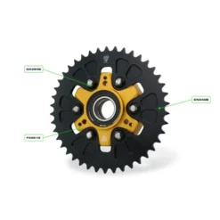 Cnc Racing CN343B Corona Z43 P525 Ducati Nero