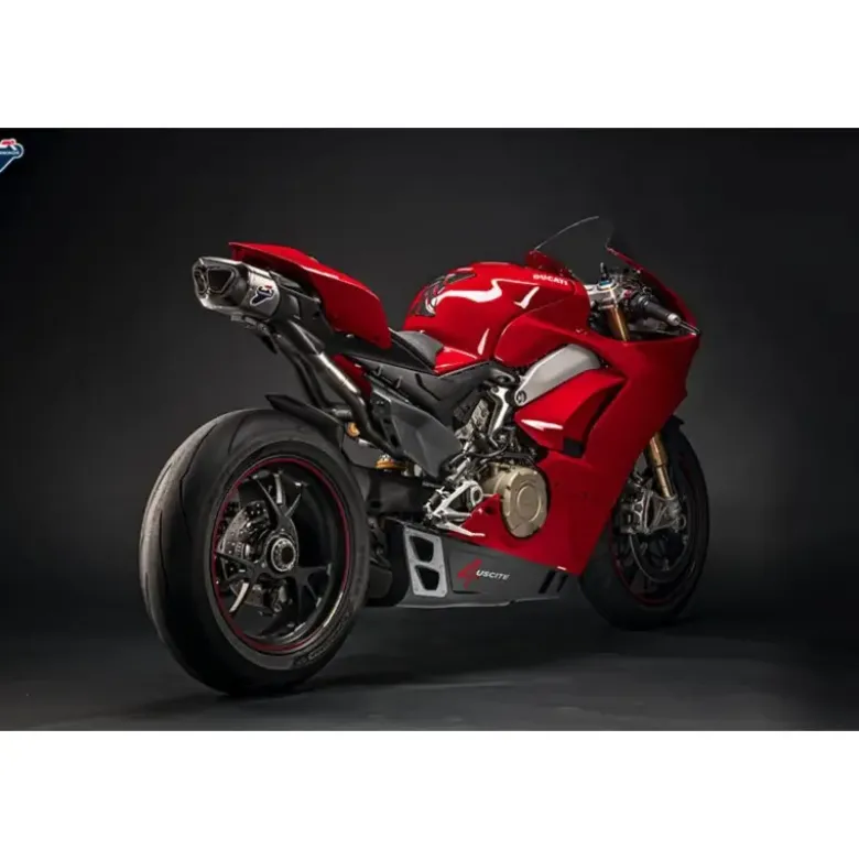 Cnc Racing D18209401Itx Scarico Completo Termignoni 4 Uscite Titanio Ducati Panigale V4, V4 S, V4 R
