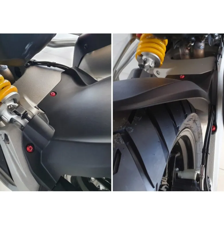 Cnc Racing Kv329R Kit Viti Paracalore Silenziatori Scarico