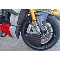 Cnc Racing ZA750KBPR GP DUCTS EVO - Sistema Raffreddamento Impianto Frenante - Carbonio Lucido - Pramac Racing Nero