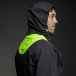 Completo Antipioggia Ls2 X-Rain Nero H-V Giallo
