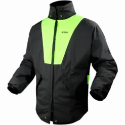 Completo Antipioggia Ls2 X-Rain Nero H-V Giallo