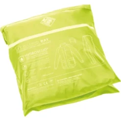 Completo antipioggia Tucano Urbano Set Diluvio Day Hydroscud Nero Giallo Fluo