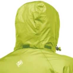 Completo antipioggia Tucano Urbano Set Diluvio Day Hydroscud Nero Giallo Fluo