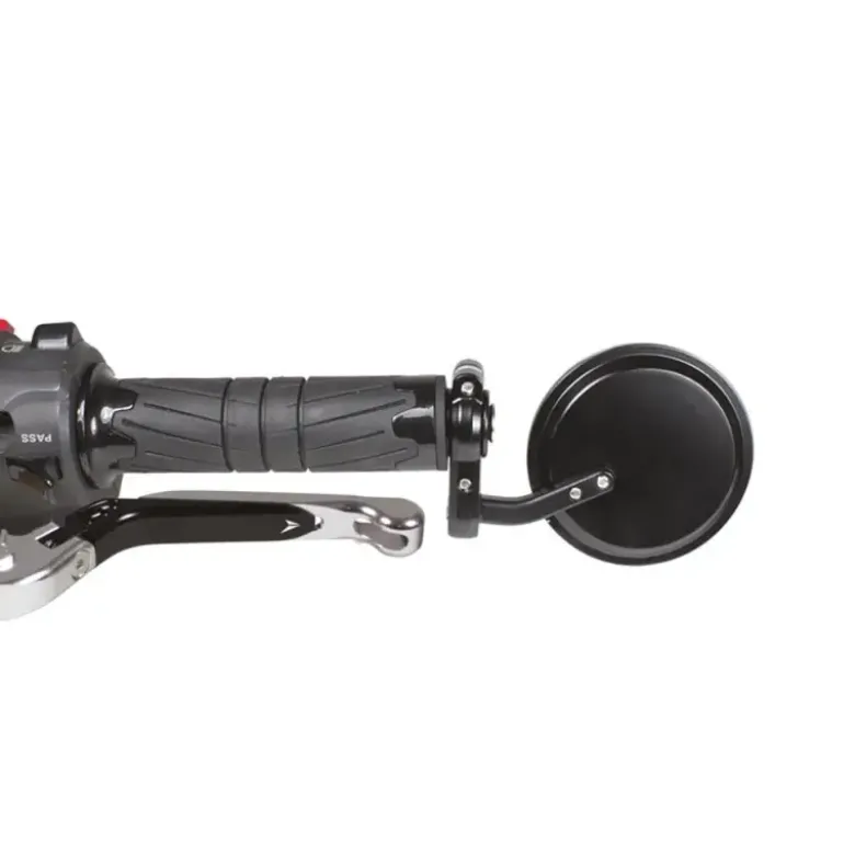 Coppia Specchietti Non Omologati Chaft End Bar Troop Nero IN402