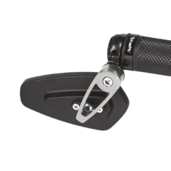 Coppia Specchietti Non Omologati Reversibili Chaft End Bar Alluminio IN1065