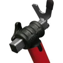 Coppia supporti universali a forchetta con protezione in gomma. SAF-10