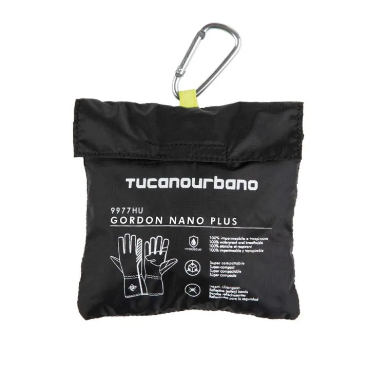 Copriguanti Impermeabile Tucano Urbano Gordon Nano Plus Nero