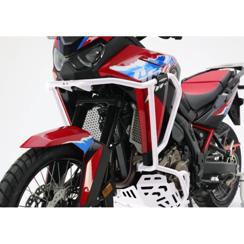 Crash Bar In Alluminio Per Honda Africa Twin Crf 1100 L Dct 2024 Bianco