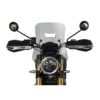Cupolino Endurance Race Isotta per Triumph Scrambler 1200 X / Xe Fumé Chiaro