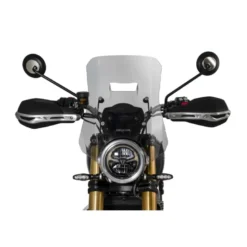 Cupolino Endurance Race Isotta per Triumph Scrambler 1200 X / Xe Fumé Chiaro