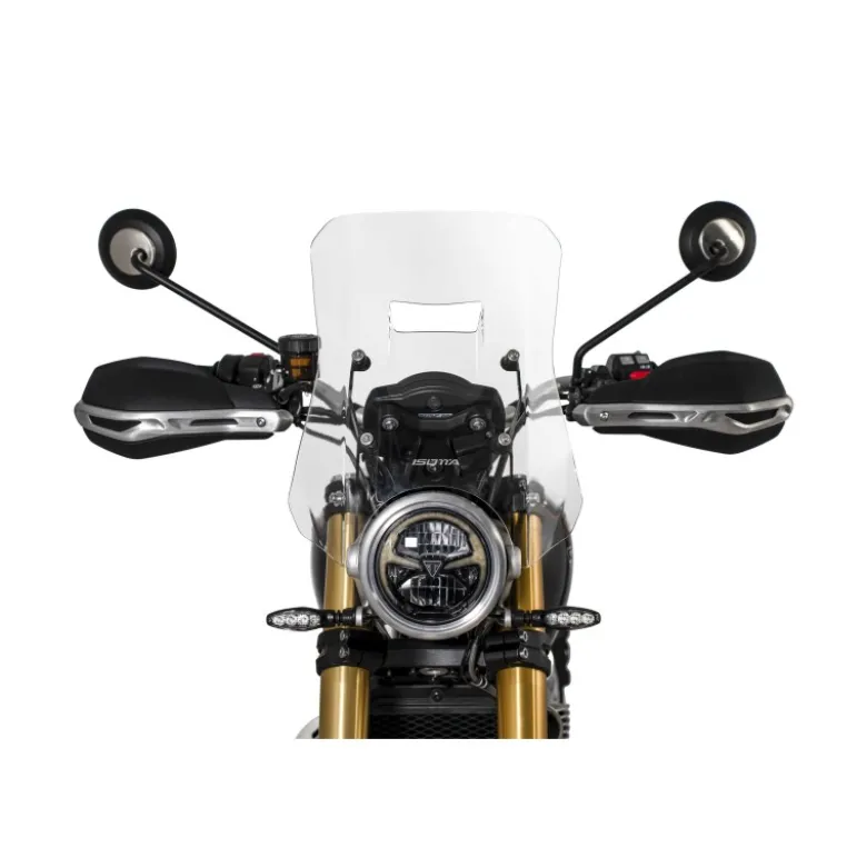 Cupolino Endurance Race Isotta per Triumph Scrambler 1200 X / Xe Trasparente