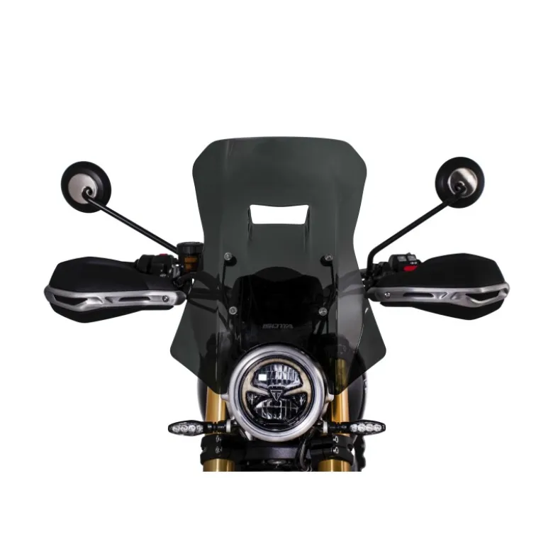 Cupolino Endurance Race Plus Isotta per Triumph Scrambler 1200 X / Xe Fumé Scuro