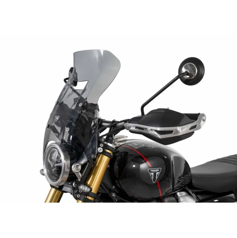 Cupolino Endurance Race Plus Isotta per Triumph Scrambler 1200 X / Xe Fumé Chiaro