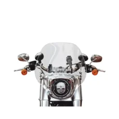 Cupolino Isotta Ad Inclinazione Variabile per Harley Davidson Fat Boy dal 2018 Fumé Chiaro