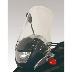 Cupolino Isotta Alta Protezione Per Bmw F 650 Gs 2004 - 2007 / Per Moto Con Paramani Fumè Chiaro