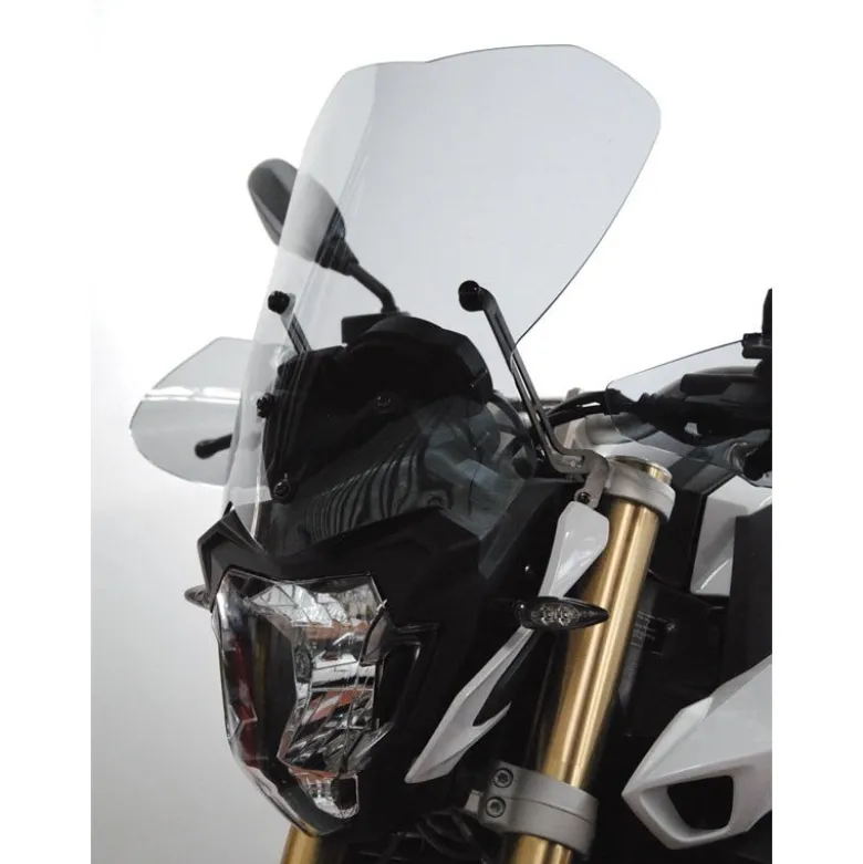 Cupolino Isotta Alta Protezione Per Bmw F 800 R 2015-2019 Su Attacchi Originali Trasparente