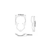 Cupolino Isotta Alta Protezione per Ducati Multistrada 1200 Trasparente